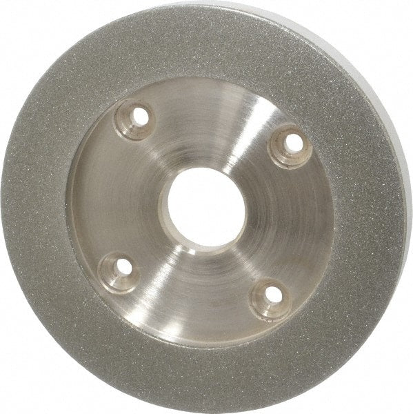 Made in USA - 6" Diam, 1-1/4" Hole Size, 3/4" Overall Thickness, 150 Grit, Tool & Cutter Grinding Wheel - Medium Grade, Diamond - Exact Tooling