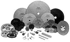Cratex - 3" Diam 1/4" Hole 54 Grit Fiber Disc - Coarse Grade, Aluminum Oxide - Exact Tooling
