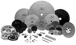 Cratex - 4" Diam 1/4" Hole 54 Grit Fiber Disc - Coarse Grade, Aluminum Oxide - Exact Tooling
