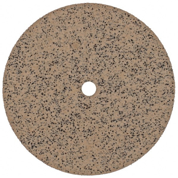 Cratex - 3" Diam 1/4" Hole 36 Grit Fiber Disc - Very Coarse Grade, Aluminum Oxide - Exact Tooling