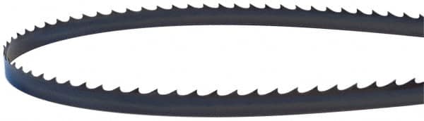 Lenox - 4 TPI, 12' 7" Long x 3/8" Wide x 0.025" Thick, Welded Band Saw Blade - Carbon Steel, Toothed Edge, Raker Tooth Set, Flexible Back, Contour Cutting - Exact Tooling
