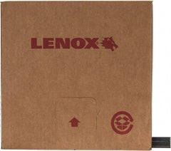 Lenox - 3/4" x 100' x 0.032" Carbon Steel Band Saw Blade Coil Stock - 10 TPI, Toothed Edge, Straight Form, Raker Set, Hard Back, Constant Pitch, Contour Cutting - Exact Tooling