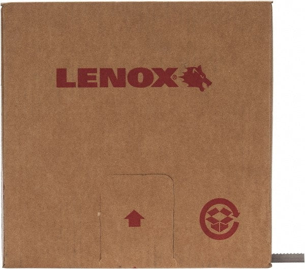 Lenox - 1/2" x 100' x 0.035" Bi-Metal Band Saw Blade Coil Stock - 6 TPI, Toothed Edge, Hook Form, Lenox Set Set, Flexible Back, Constant Pitch, Contour Cutting - Exact Tooling