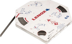 Lenox - 1/2" x 100' x 0.025" Bi-Metal Band Saw Blade Coil Stock - 14 to 18 TPI, Toothed Edge, Wavy Set, Flexible Back, Variable Pitch, Contour Cutting - Exact Tooling