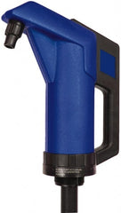 Tuthill - 3/4" Outlet, Polypropylene Hand Operated Piston Pump - 11 oz per Stroke, 22" OAL, For Diesel Exhaust Fluid - Exact Tooling