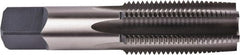 Union Butterfield - 1-7/8 - 8 UNC/UNS 2B 6 Flute Bright Finish High Speed Steel Straight Flute Standard Hand Tap - Taper, Right Hand Thread, 7-5/16" OAL, 3-9/16" Thread Length, H6 Limit, Oversize - Exact Tooling