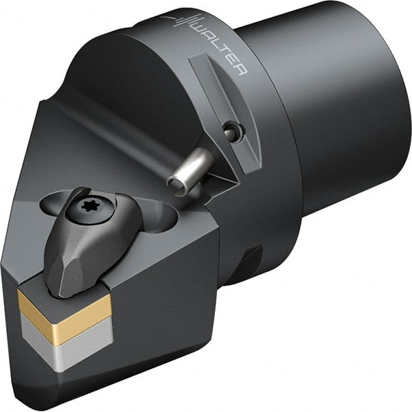 Walter - 95° Lead Angle, Indexable Turning Toolholder - 74mm OAL, Series DCLN-CAPTO-AUSSEN - Exact Tooling