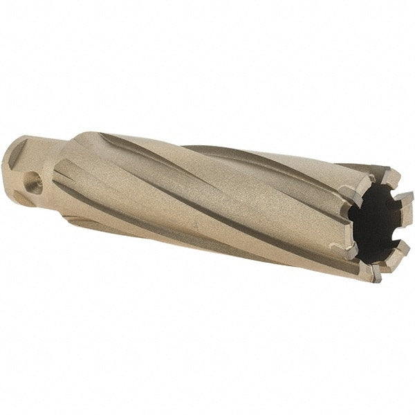 Hougen - 1" Diam x 3" Deep Carbide-Tipped Annular Cutter - Exact Tooling