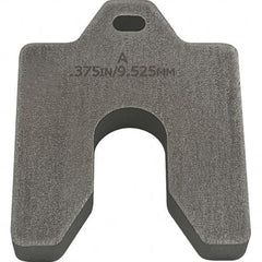 Maudlin Products - Metal Shim Stock Type: Slotted Shim Material: Stainless Steel - Exact Tooling