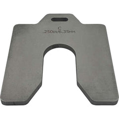 Maudlin Products - Metal Shim Stock Type: Slotted Shim Material: Stainless Steel - Exact Tooling