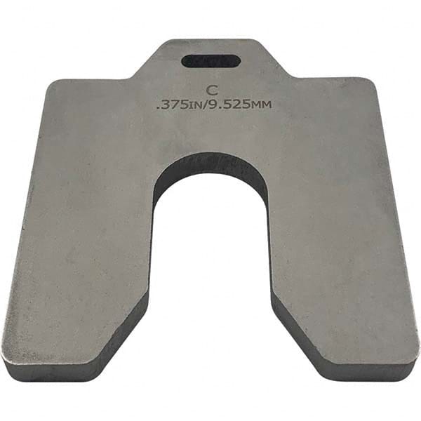 Maudlin Products - Metal Shim Stock Type: Slotted Shim Material: Stainless Steel - Exact Tooling
