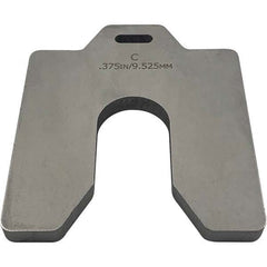 Maudlin Products - Metal Shim Stock Type: Slotted Shim Material: Stainless Steel - Exact Tooling