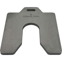 Maudlin Products - Metal Shim Stock Type: Slotted Shim Material: Stainless Steel - Exact Tooling