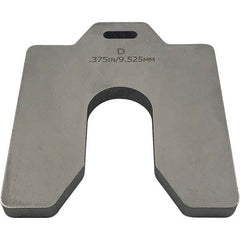 Maudlin Products - Metal Shim Stock Type: Slotted Shim Material: Stainless Steel - Exact Tooling