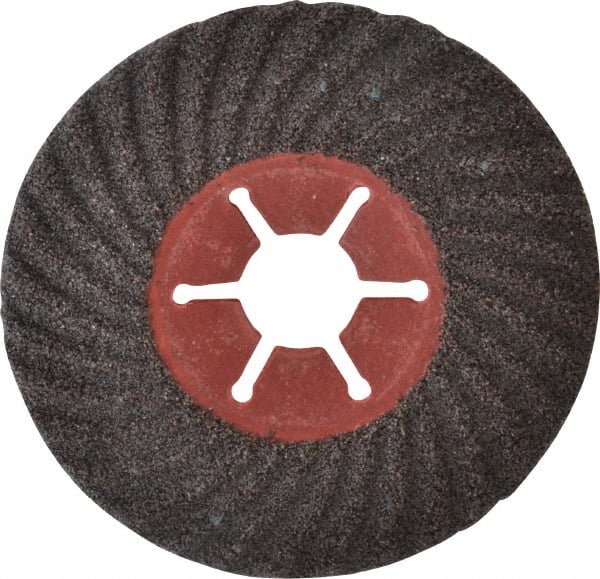 Value Collection - 4-1/2" Diam 7/8" Hole 36 Grit Fiber Disc - Very Coarse Grade, Aluminum Oxide, 13,300 Max RPM - Exact Tooling