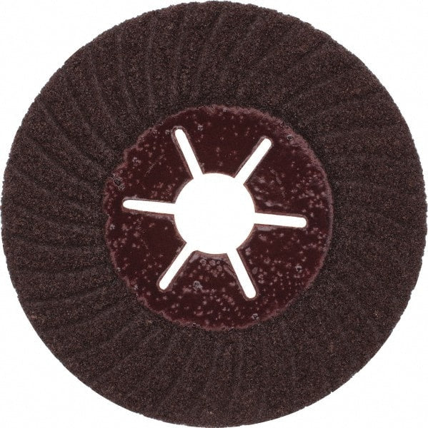 Value Collection - 4-1/2" Diam 7/8" Hole 50 Grit Fiber Disc - Coarse Grade, Aluminum Oxide, 13,300 Max RPM - Exact Tooling