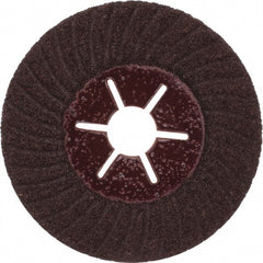 Value Collection - 4-1/2" Diam 7/8" Hole 50 Grit Fiber Disc - Coarse Grade, Aluminum Oxide, 13,300 Max RPM - Exact Tooling