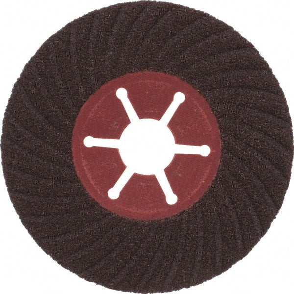 Value Collection - 4-1/2" Diam 7/8" Hole 60 Grit Fiber Disc - Medium Grade, Aluminum Oxide, 13,300 Max RPM - Exact Tooling