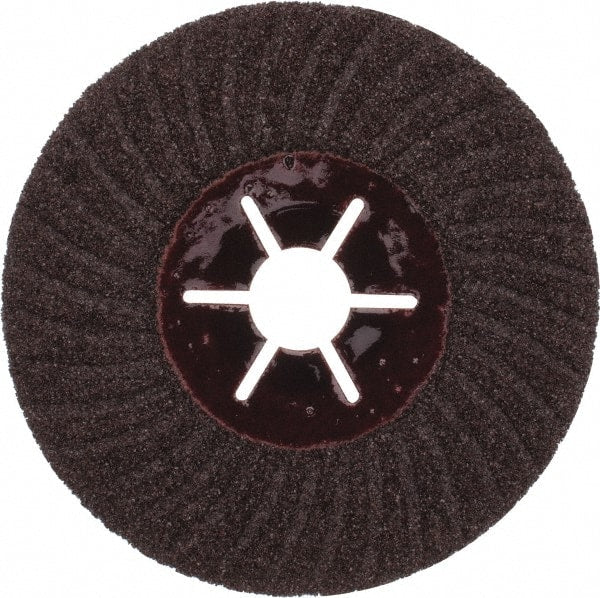 Value Collection - 5" Diam 7/8" Hole 36 Grit Fiber Disc - Very Coarse Grade, Aluminum Oxide, 12,000 Max RPM - Exact Tooling