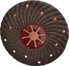 Value Collection - 7" Diam 7/8" Hole 36 Grit Fiber Disc - Very Coarse Grade, Aluminum Oxide, 8,500 Max RPM - Exact Tooling