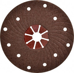 Value Collection - 7" Diam 7/8" Hole 60 Grit Fiber Disc - Medium Grade, Aluminum Oxide, 8,500 Max RPM - Exact Tooling