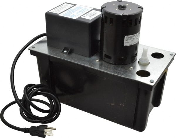 Little Giant Pumps - 1 Gallon Tank Capacity, 115 Volt, 24 Shutoff Pump, Condensate System - Exact Tooling