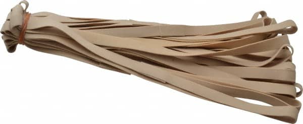 Value Collection - 28 Inch Circumference, 1/2 Inch Wide, Light Duty Rubber Band Strapping - 27 Pieces - Exact Tooling