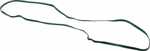 Value Collection - 52 Inch Circumference, 1/4 Inch Wide, Light Duty Rubber Band Strapping - 27 Pieces - Exact Tooling