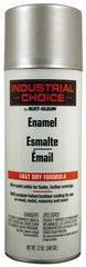 Rust-Oleum - Dull Aluminum, Enamel Spray Paint - 8 to 12 Sq Ft per Can, 12 oz Container - Exact Tooling