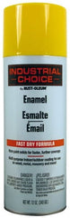 Rust-Oleum - Safety Yellow, Enamel Spray Paint - 8 to 12 Sq Ft per Can, 12 oz Container - Exact Tooling