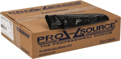 PRO-SOURCE - 1.35 mil Thick, Heavy-Duty Trash Bags - 30" Wide x 36" High, Black - Exact Tooling