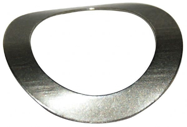 Gardner Spring - #8 Bolt, 0.174" ID, Grade 1074 Steel, Curved Disc Spring - 0.37" OD, 0.039" High, 0.011" Thick - Exact Tooling