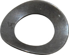 Gardner Spring - #10 Bolt, 0.2" ID, Grade 1074 Steel, Curved Disc Spring - 0.37" OD, 0.047" High, 0.009" Thick - Exact Tooling