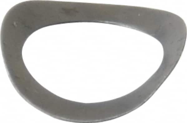Gardner Spring - 1/4" Bolt, 0.269" ID, Grade 1074 Steel, Curved Disc Spring - 0.423" OD, 0.07" High, 0.007" Thick - Exact Tooling