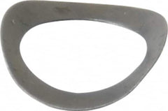 Gardner Spring - 1/4" Bolt, 0.269" ID, Grade 1074 Steel, Curved Disc Spring - 0.423" OD, 0.07" High, 0.007" Thick - Exact Tooling