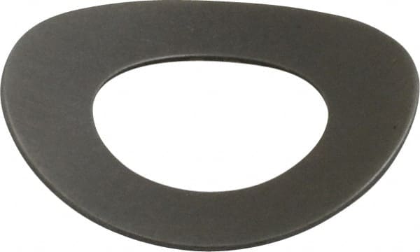 Gardner Spring - 3/8" Bolt, 0.395" ID, Grade 1074 Steel, Curved Disc Spring - 0.735" OD, 0.086" High, 0.016" Thick - Exact Tooling