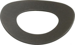 Gardner Spring - 3/8" Bolt, 0.395" ID, Grade 1074 Steel, Curved Disc Spring - 0.735" OD, 0.086" High, 0.016" Thick - Exact Tooling