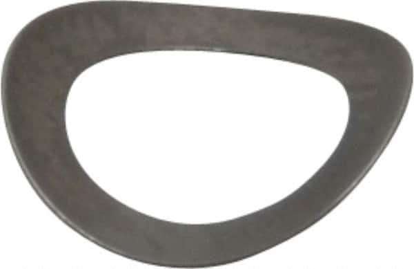 Gardner Spring - #10 Bolt, 0.203" ID, Grade 301 Stainless Steel, Curved Disc Spring - 0.322" OD, 0.053" High, 0.005" Thick - Exact Tooling