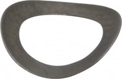 Gardner Spring - #10 Bolt, 0.203" ID, Grade 301 Stainless Steel, Curved Disc Spring - 0.322" OD, 0.053" High, 0.005" Thick - Exact Tooling