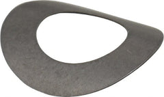 Gardner Spring - 1/4" Bolt, 0.265" ID, Grade 301 Stainless Steel, Curved Disc Spring - 0.49" OD, 0.091" High, 0.008" Thick - Exact Tooling