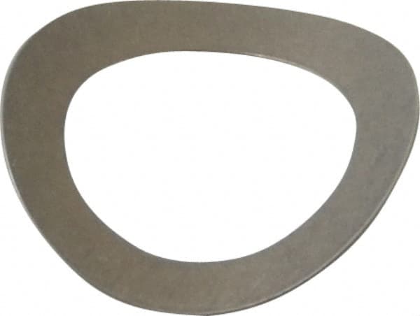 Gardner Spring - 3/8" Bolt, 0.4" ID, Grade 301 Stainless Steel, Curved Disc Spring - 0.612" OD, 0.098" High, 0.009" Thick - Exact Tooling
