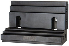 Snap Jaws - 6" Wide x 2-3/4" High x 2-1/2" Thick, Triple Step Vise Jaw - Soft, Steel, Fixed Jaw, Compatible with 6" Vises - Exact Tooling