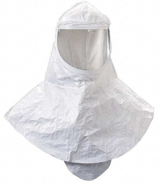 3M - Size M, PAPR Compatible Hood - Tychem QC, White, Compatible with H-422 & H-421 - Exact Tooling