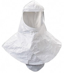 3M - Size M, PAPR Compatible Hood - Tychem QC, White, Compatible with H-422 & H-421 - Exact Tooling