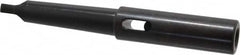 Collis Tool - MT1 Inside Morse Taper, MT2 Outside Morse Taper, Extension Morse Taper to Morse Taper - 6-3/16" OAL, Steel - Exact Tooling
