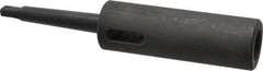 Collis Tool - MT2 Inside Morse Taper, MT1 Outside Morse Taper, Extension Morse Taper to Morse Taper - 6-1/4" OAL, Steel - Exact Tooling