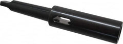 Collis Tool - MT3 Inside Morse Taper, MT3 Outside Morse Taper, Extension Morse Taper to Morse Taper - 8-1/2" OAL, Steel - Exact Tooling