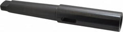 Collis Tool - MT3 Inside Morse Taper, MT4 Outside Morse Taper, Extension Morse Taper to Morse Taper - 9-1/2" OAL, Steel - Exact Tooling