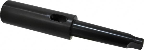 Collis Tool - MT4 Inside Morse Taper, MT4 Outside Morse Taper, Extension Morse Taper to Morse Taper - 10-7/16" OAL, Steel - Exact Tooling