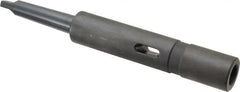 Collis Tool - MT2 Inside Morse Taper, MT2 Outside Morse Taper, Extension Morse Taper to Morse Taper - 9-3/16" OAL, Steel - Exact Tooling